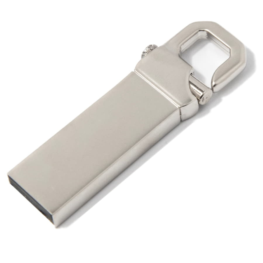 USB flash-карта CARABINE (8Гб), серебристый