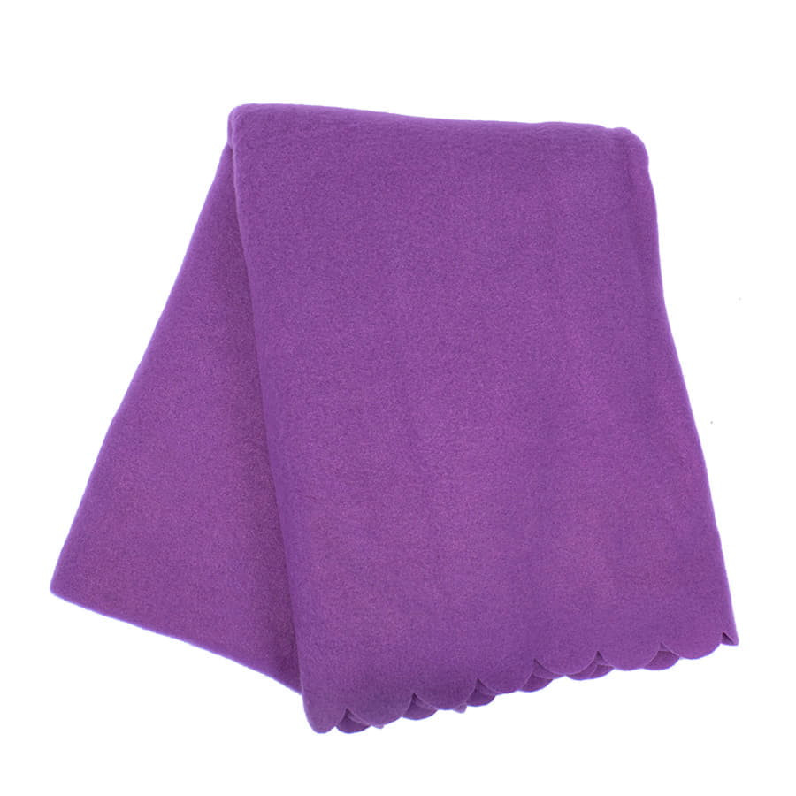 Плед PLAIN, 100х140 см,  флис 150 гр/м2; 100% полиэстер, желтый