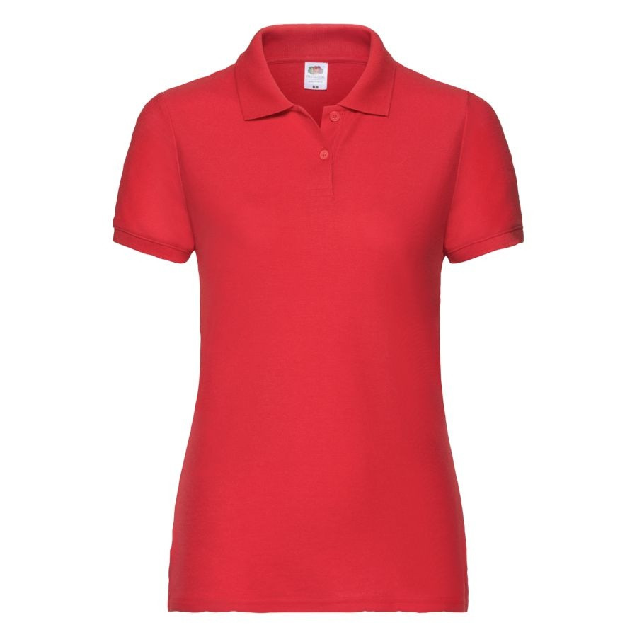 Поло женское 65/35 POLO LADY-FIT 170, красный