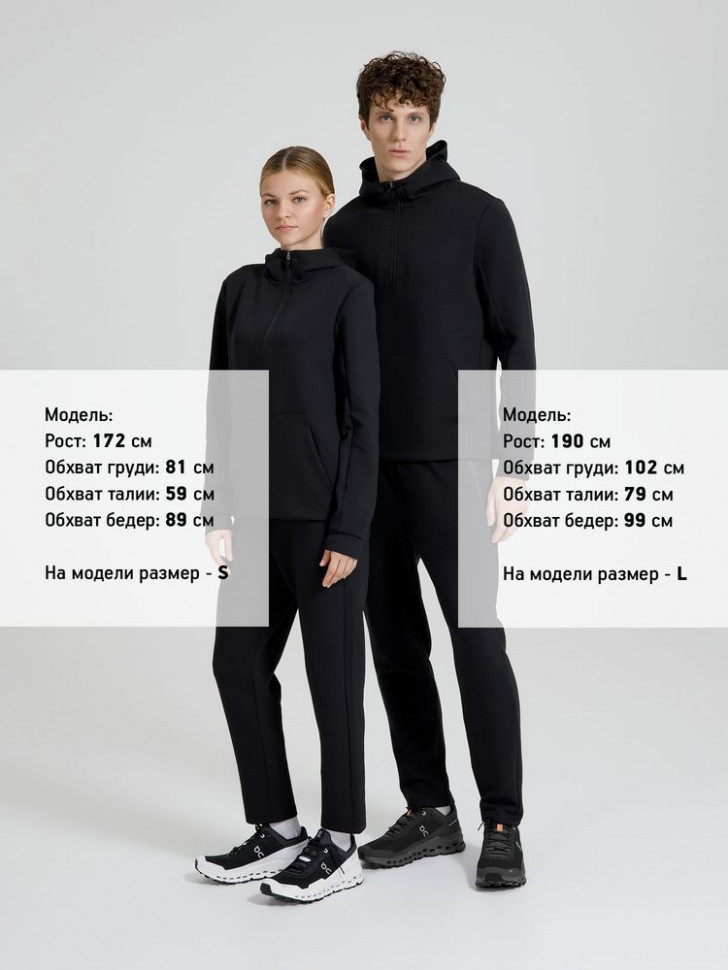 Анорак унисекс Lovi, черный