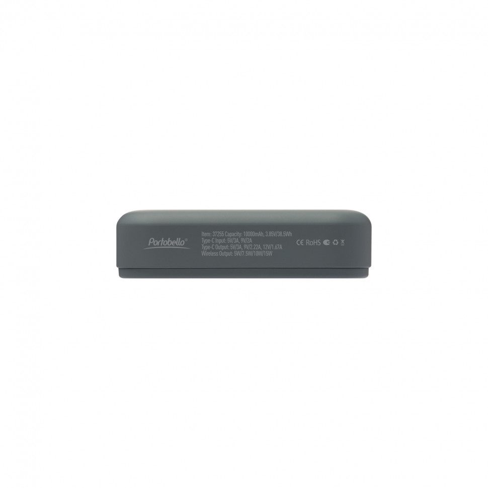 Внешний аккумулятор Юнион PD (Union PD) 10000mAh с функцией беспроводной зарядки 15W