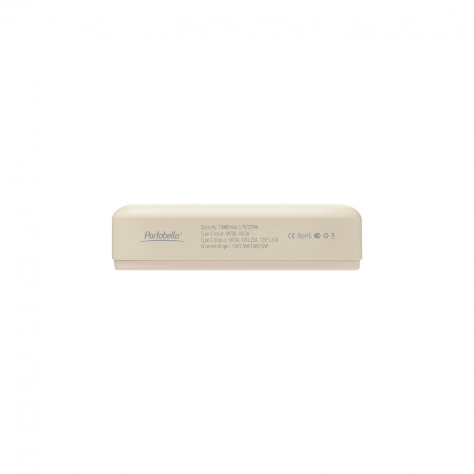 Внешний аккумулятор Юнион PD (Union PD) 10000mAh с функцией беспроводной зарядки 15W