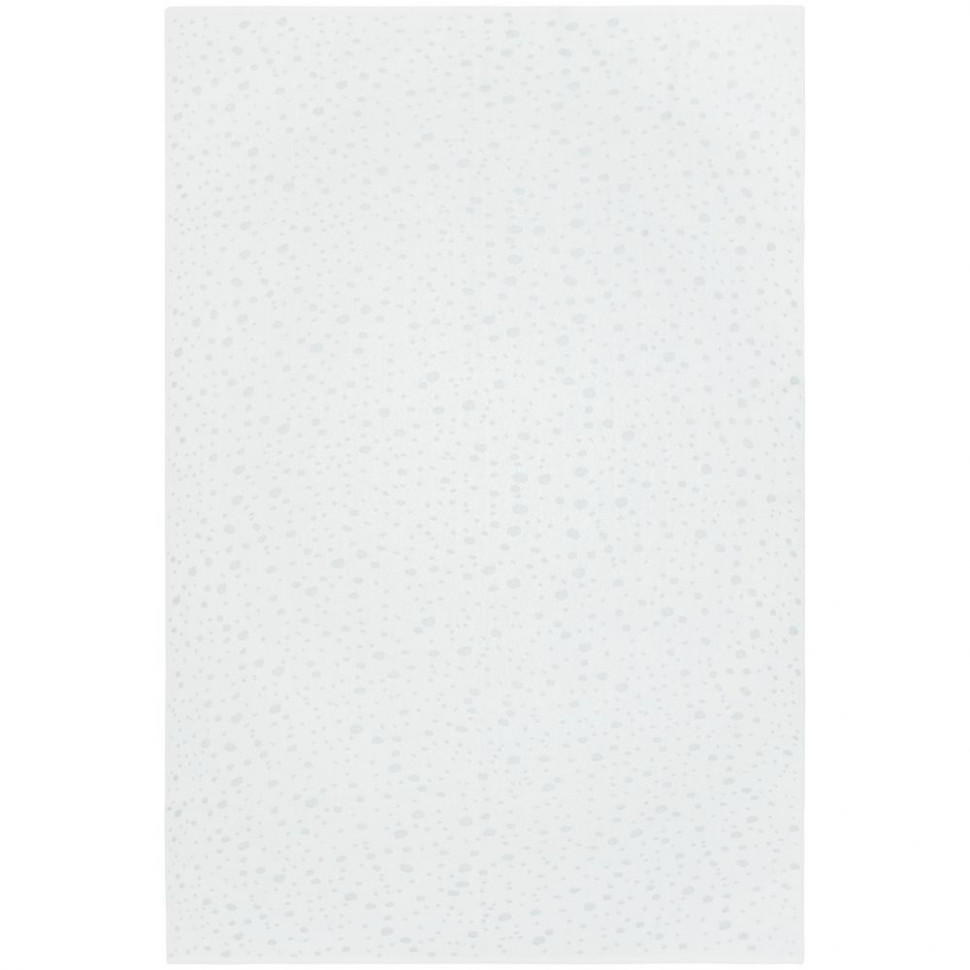 Плед Snowspot Fluffy, белый с люрексом