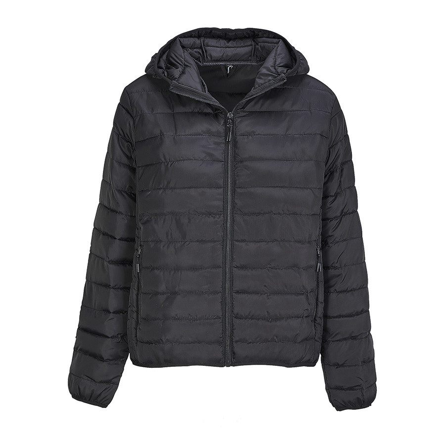 Куртка женская "STREAM HOODED" 280 Т, черный
