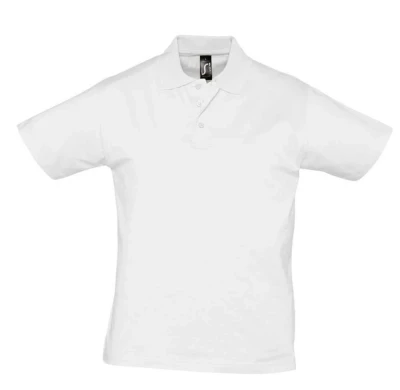 Рубашка поло мужская Prescott Men 170, белая