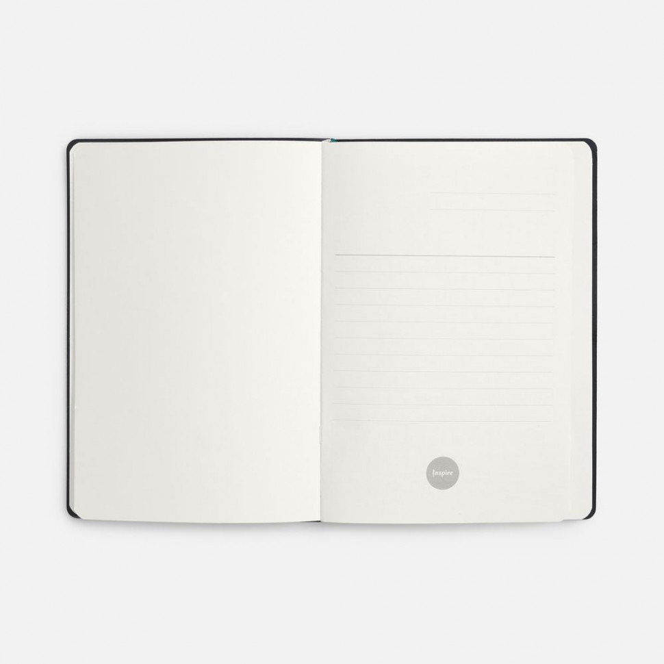 Блокнот Verso в клетку, зеленый, ver.2