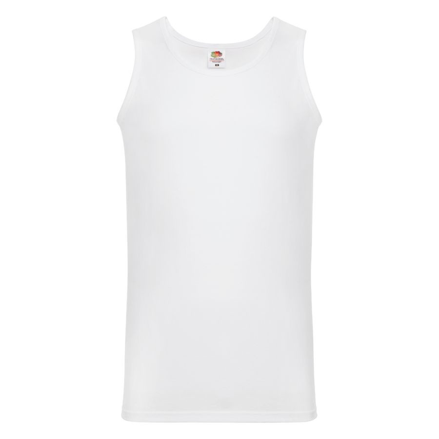 Майка мужская VALUEWEIGHT ATHLETIC VEST 160, белый