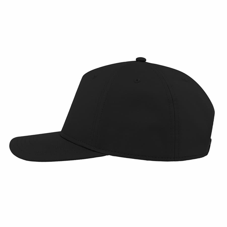 Бейсболка RAY-S, 5 клиньев, застежка на липучке, черный