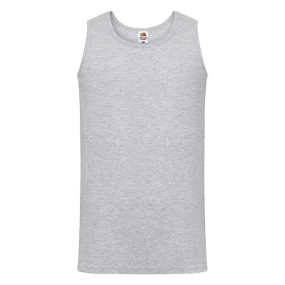 Майка мужская VALUEWEIGHT ATHLETIC VEST 160, серый меланж