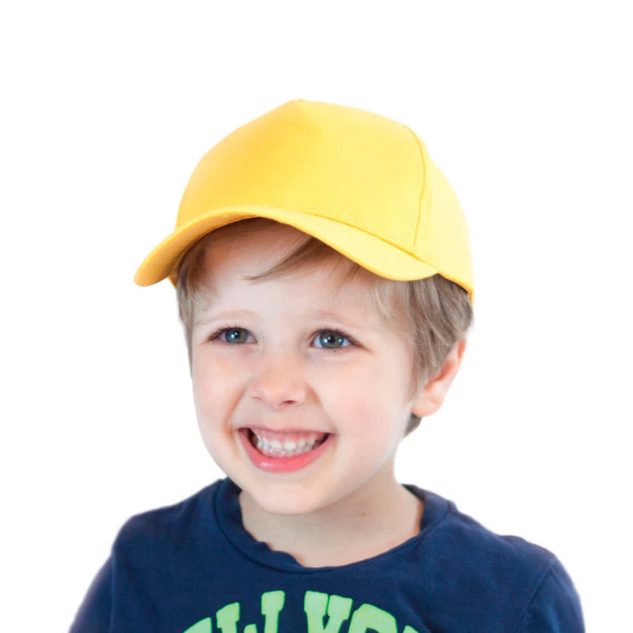 Бейсболка детская KID START FIVE, 5 клиньев, застежка на липучке, ярко-синий