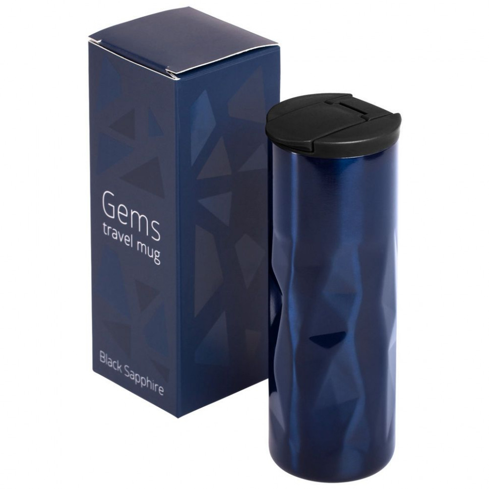Термостакан Gems Black Morion