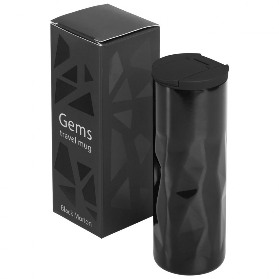 Термостакан Gems Black Morion