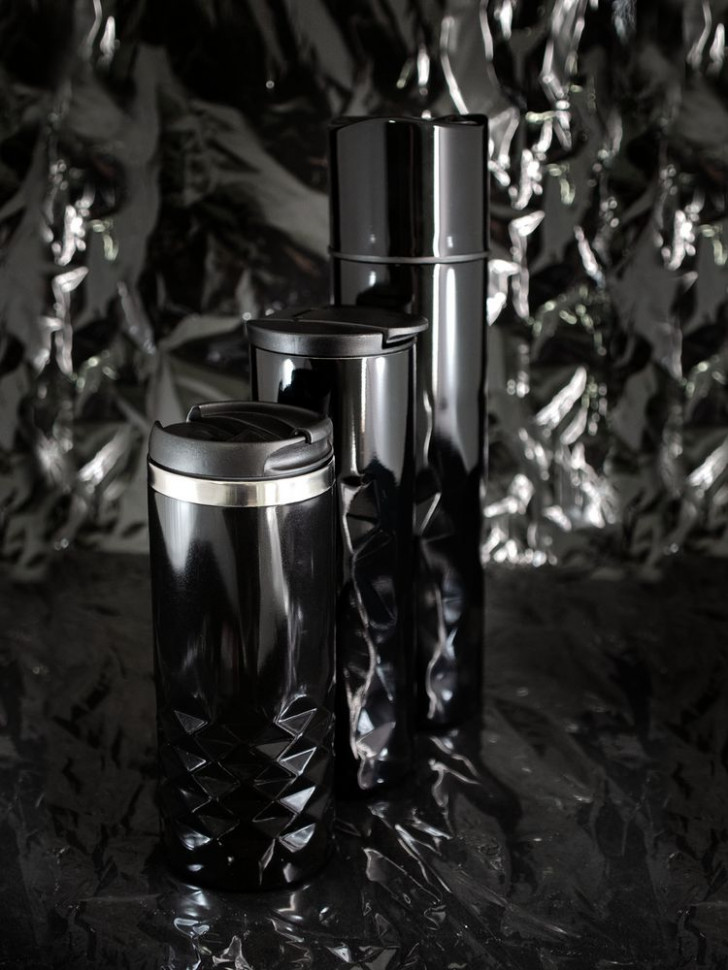 Термостакан Gems Black Morion