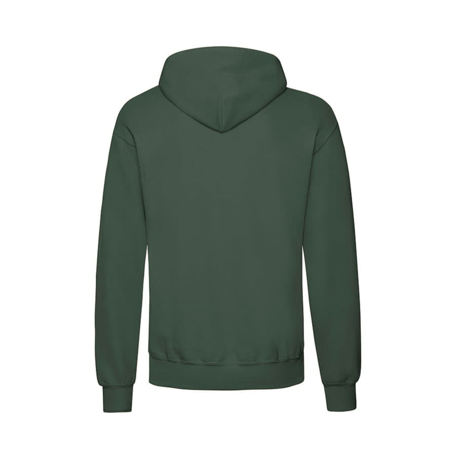 Толстовка с начесом CLASSIC HOODED SWEAT 280, темно-зелёный