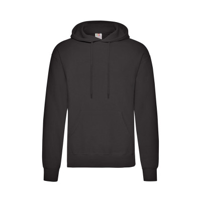 Толстовка с начесом CLASSIC HOODED SWEAT 280, черный