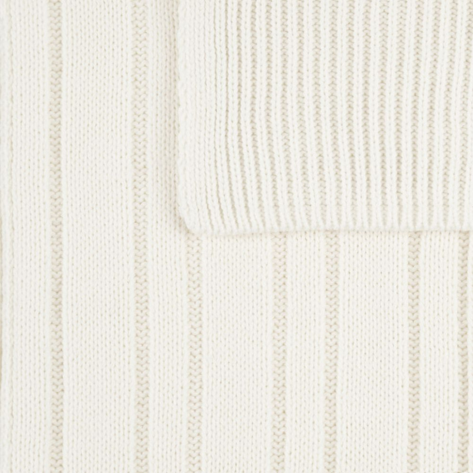 Шарф Knit Beat, белый (молочный)