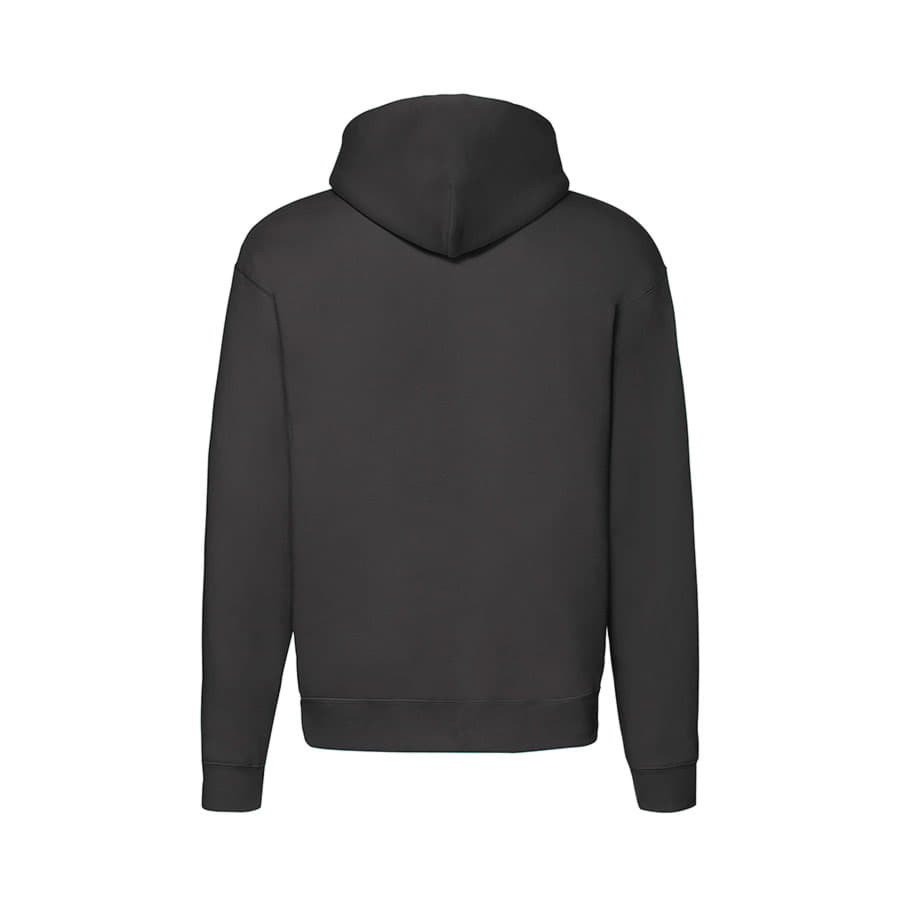 Толстовка с начесом PREMIUM HOODED SWEAT JACKET 280, черный
