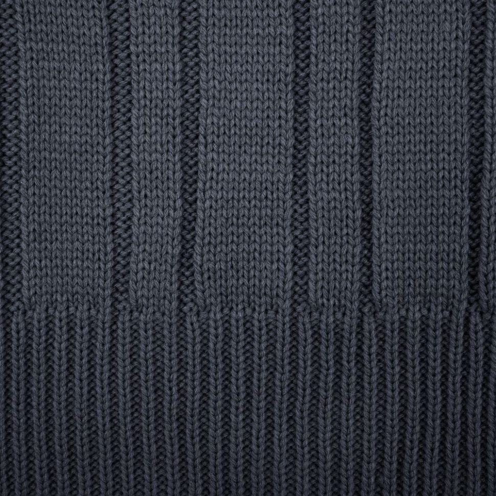Шарф Knit Beat, серый (графит)