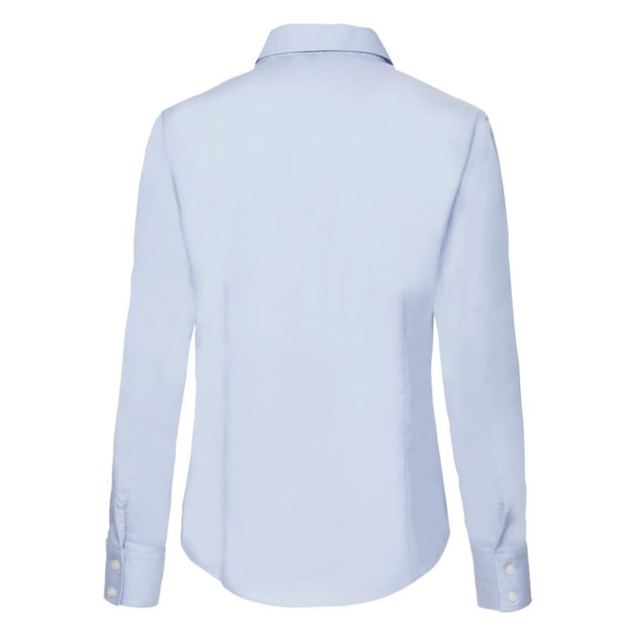 Рубашка женская LONG SLEEVE OXFORD SHIRT LADY-FIT 135, голубой