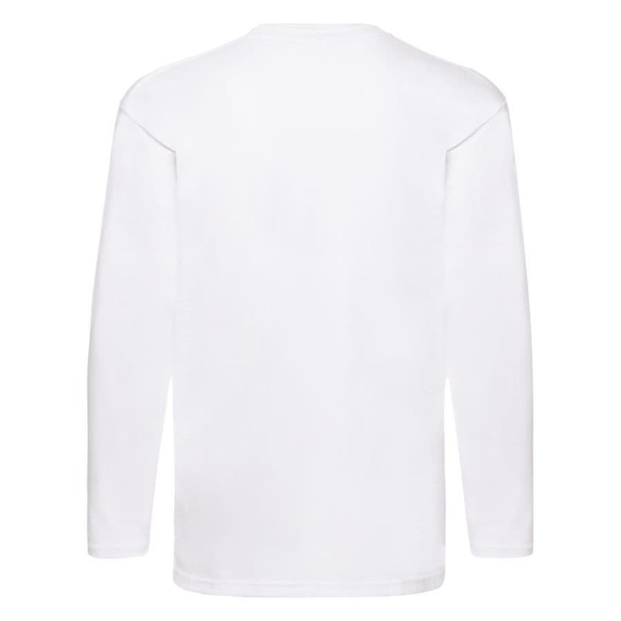 Футболка мужская SUPER PREMIUM LONG SLEEVE 190, белый