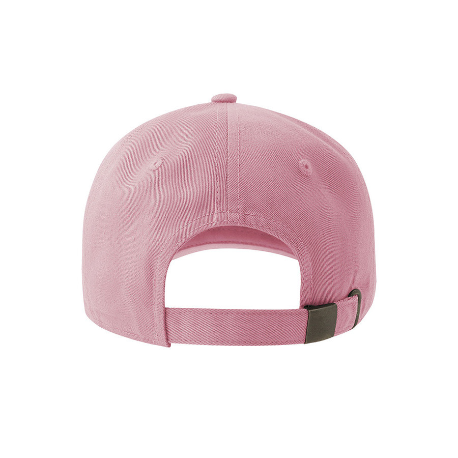 Бейсболка DAD HAT-S, 6 клиньев, металлическая застежка, розовый