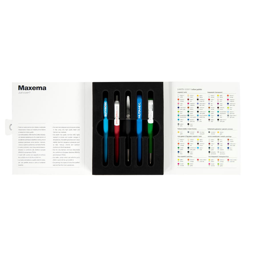 Папка c образцами ручек Maxema mini 1, белый