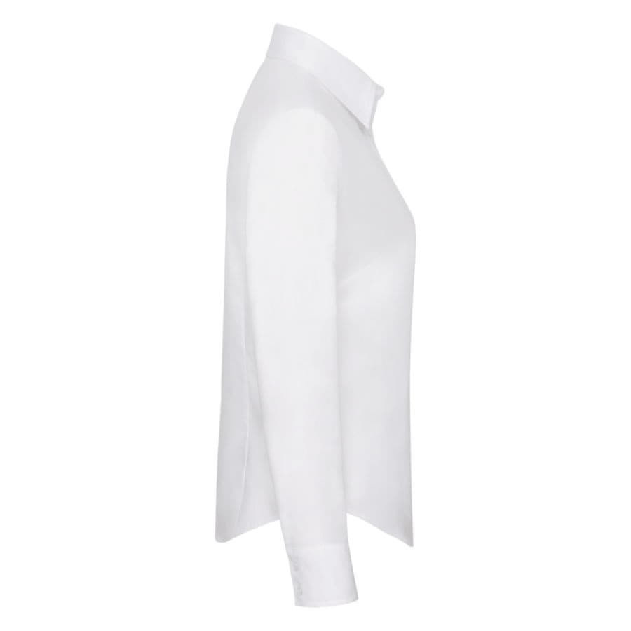 Рубашка женская LONG SLEEVE OXFORD SHIRT LADY-FIT 130, белый
