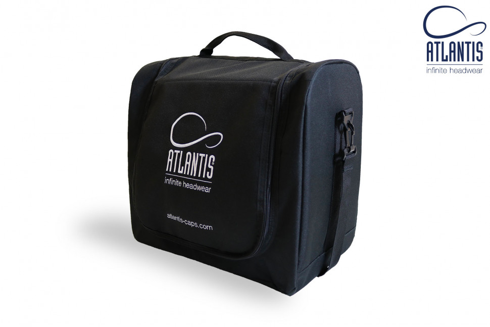 Сумка c бейсболками ATLANTIS 24 шт, черный