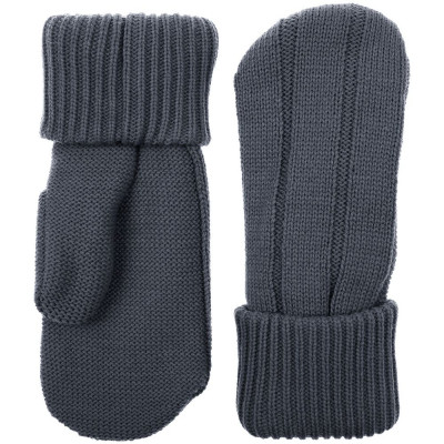 Варежки Knit Beat, серые (графит)