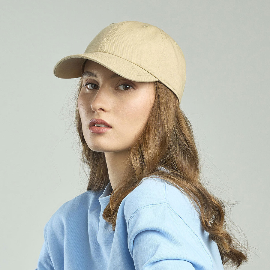 Бейсболка DAD HAT-S, 6 клиньев, металлическая застежка, черный