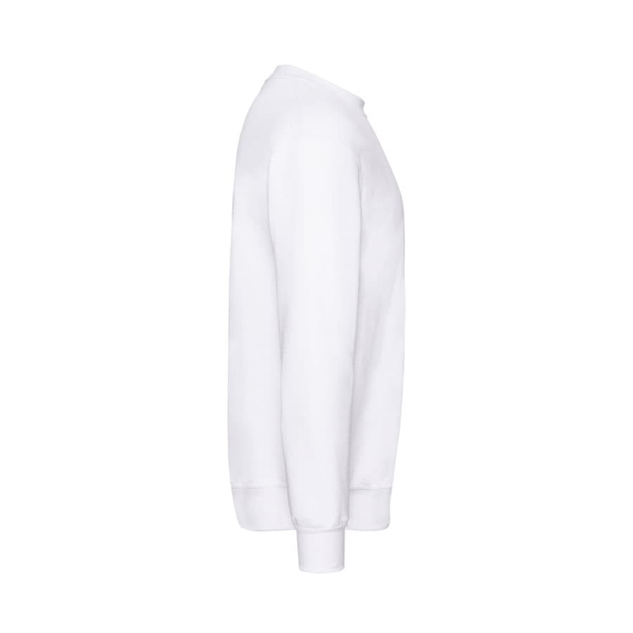 Свитшот с начесом CLASSIC SET-IN SWEAT 260, белый