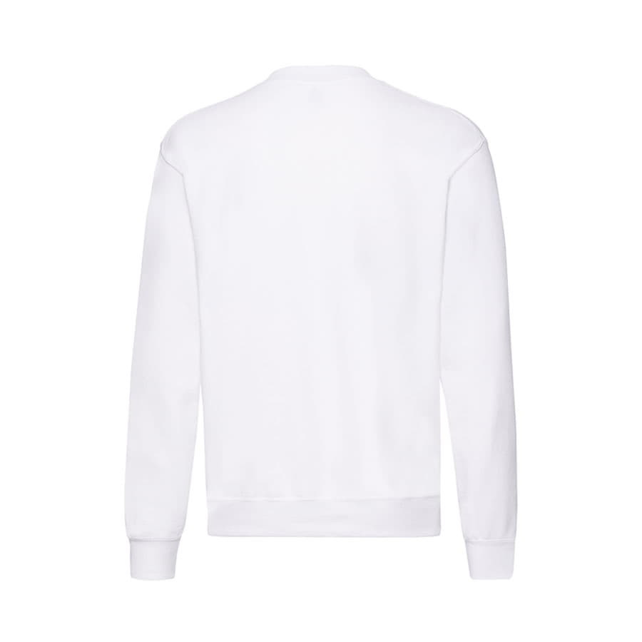 Свитшот с начесом CLASSIC SET-IN SWEAT 260, белый