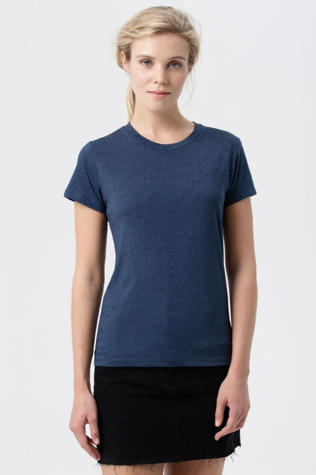 Футболка женская Regent Fit Women, синий меланж