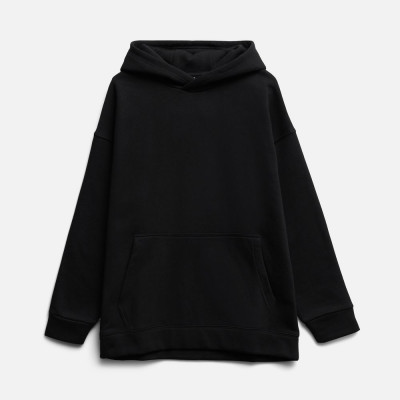 Худи оверсайз унисекс Snuggie, черное
