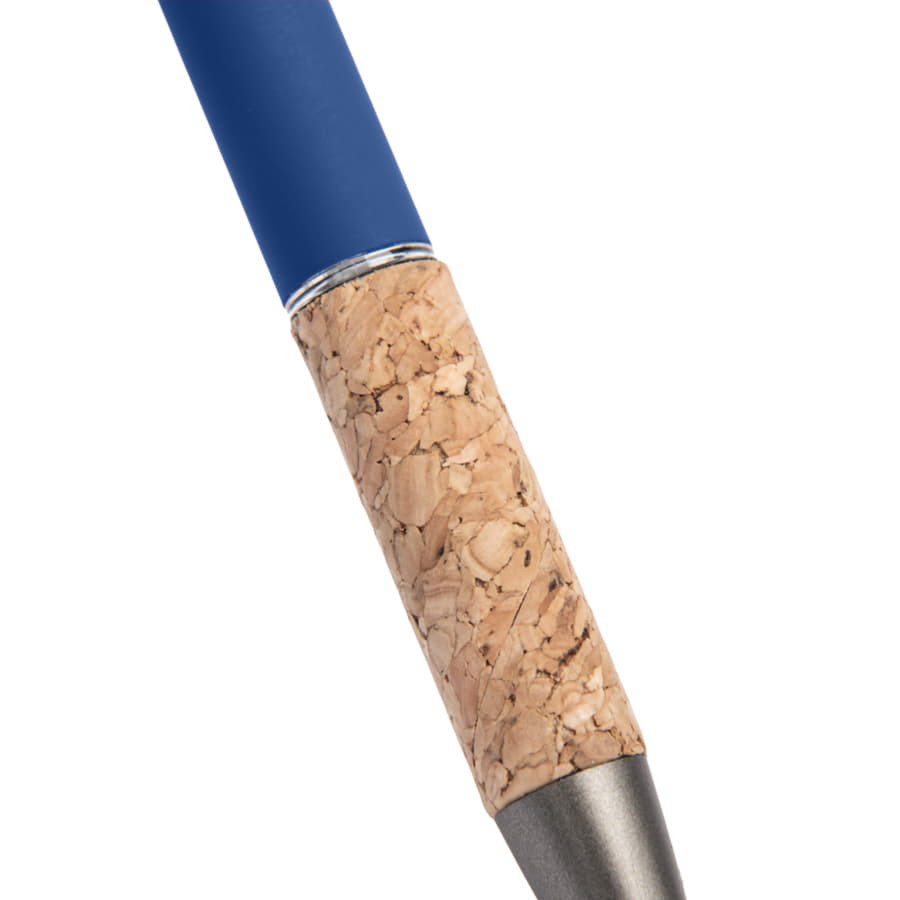 Ручка шариковая FACTOR GRIP со стилусом, красный, серый