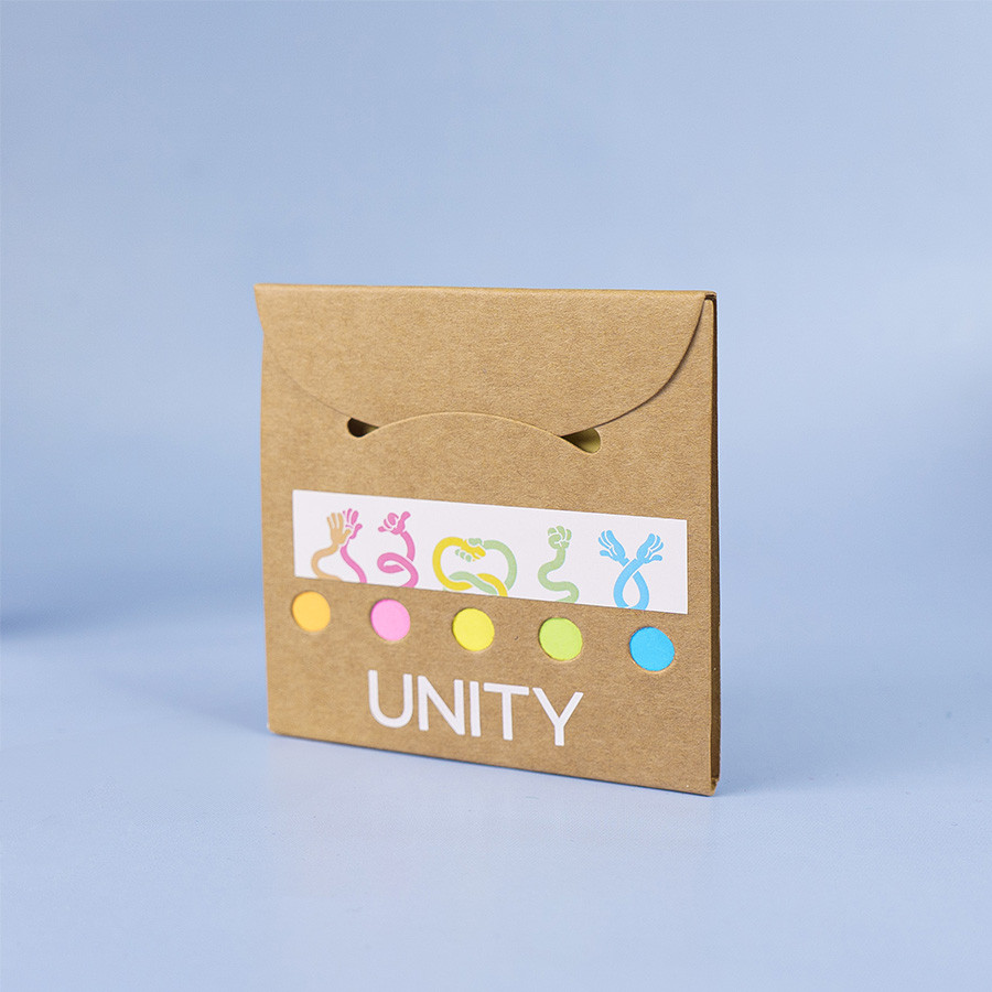 Набор стикеров с клеевым краем UNITY, бежевый