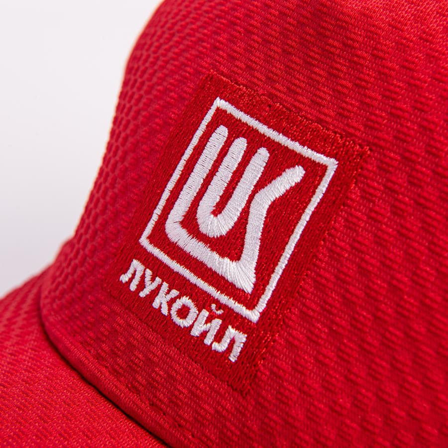Бейсболка GEAR, 5 клиньев, застежка на липучке, красный Бейсболка GEAR, 5 клиньев, застежка на липучке, красный