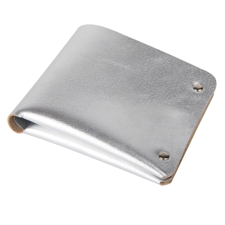 Портмоне кожаное  LOFT SILVER, серебристый