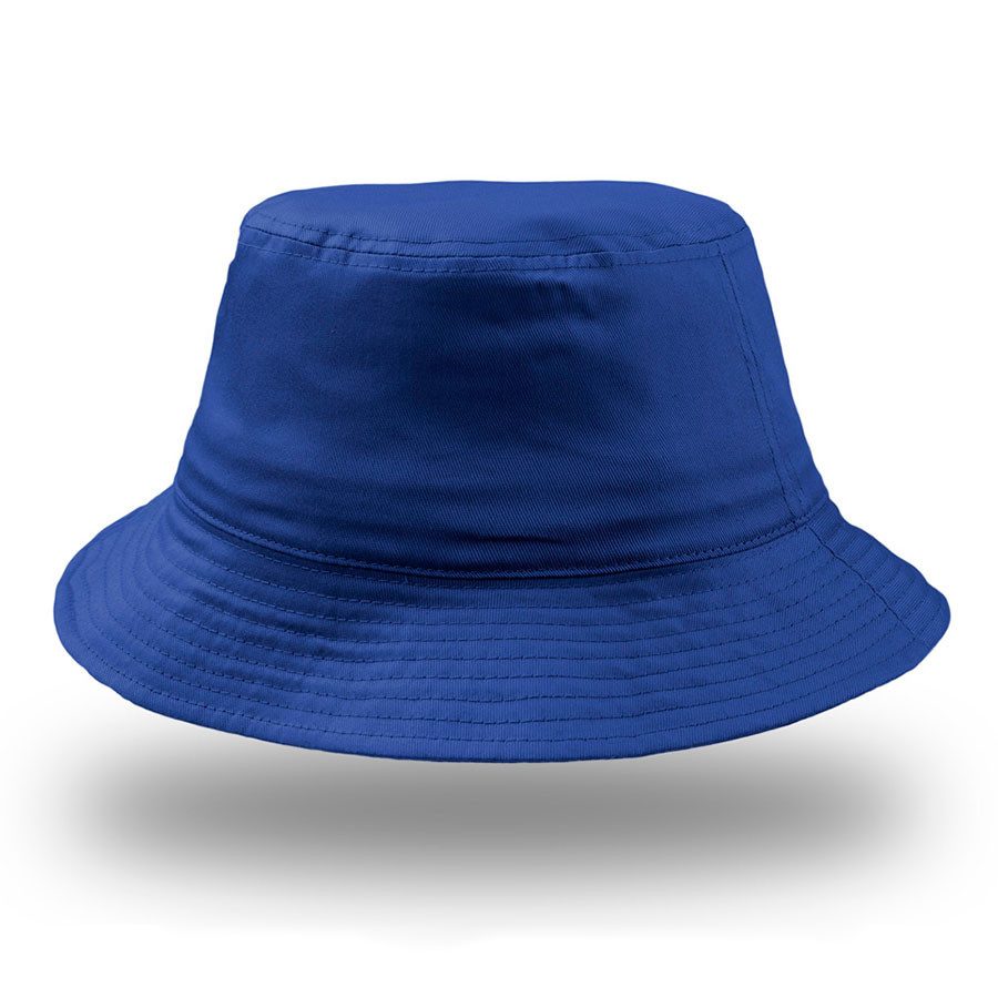 Панама BUCKET COTTON 180, ярко-синий