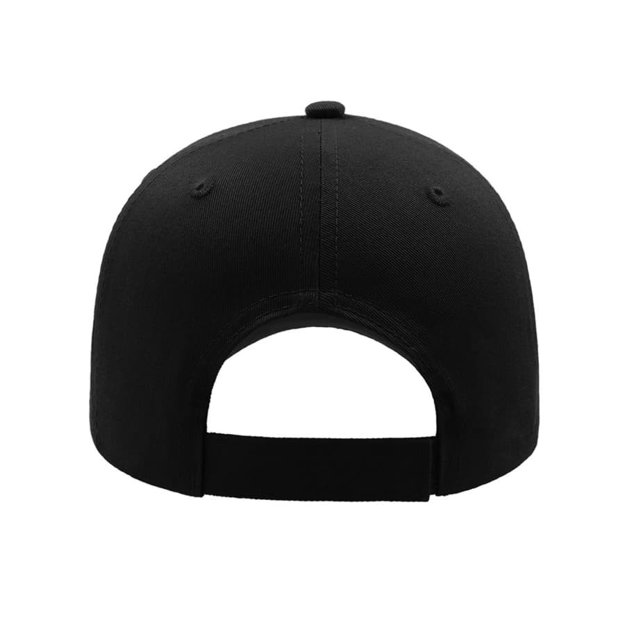 Бейсболка GEAR, 5 клиньев, застежка на липучке, черный