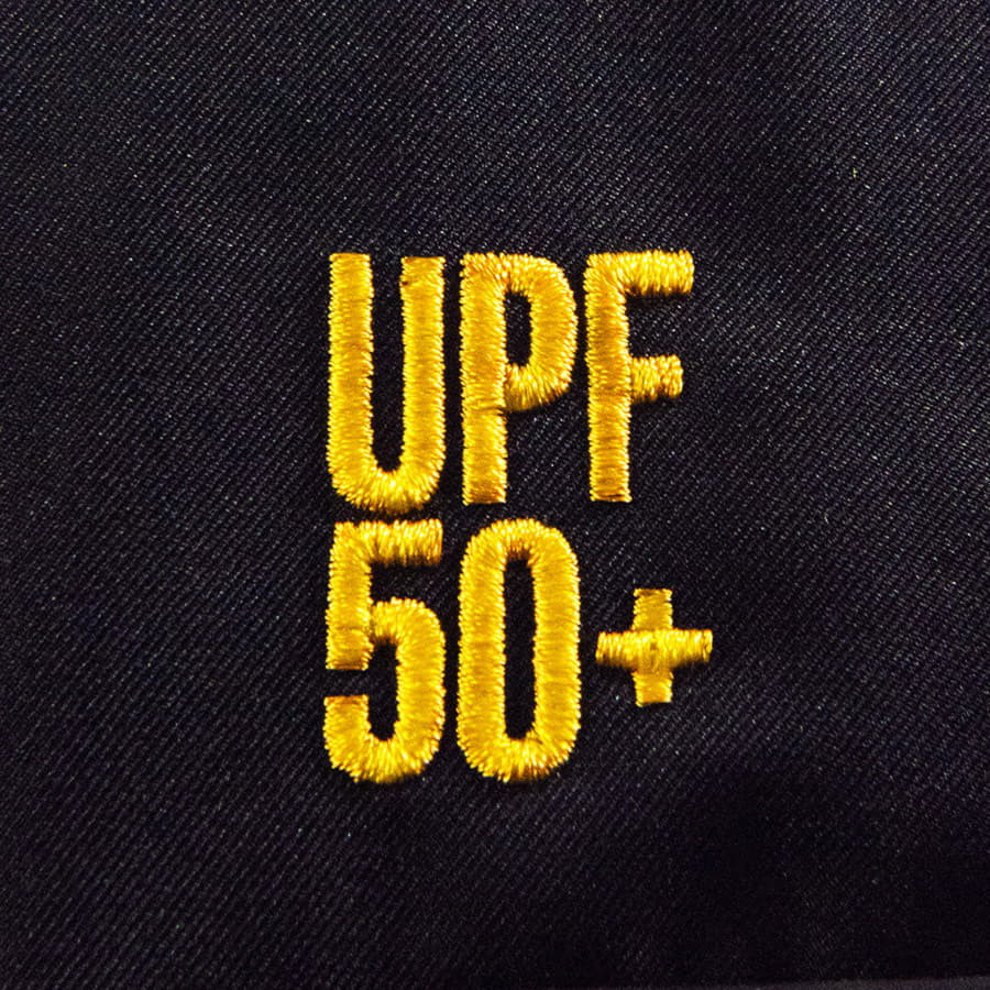 Бейсболка RAY с обработкой UPF50+, 5 клиньев, застёжка на липучке, белый