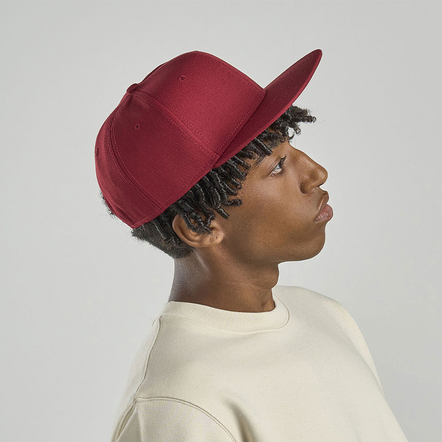 Бейсболка SNAP BACK-S, 6 клиньев, пластиковая застежка, темно-зелёный