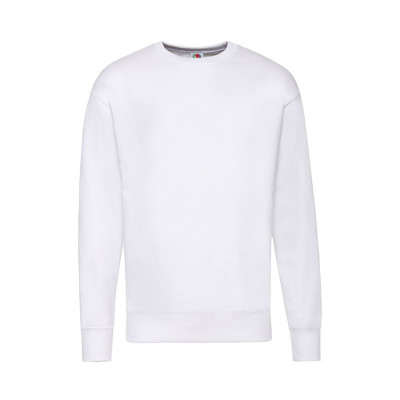 Свитшот без начеса LIGHTWEIGHT SET-IN SWEAT 240, белый