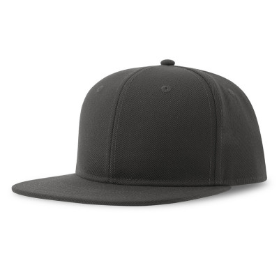 Бейсболка SNAP BACK-S, 6 клиньев, пластиковая застежка, темно-серый