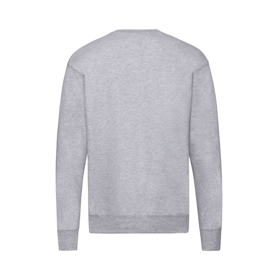 Свитшот без начеса LIGHTWEIGHT SET-IN SWEAT 240, серый меланж