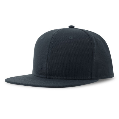 Бейсболка SNAP BACK-S, 6 клиньев, пластиковая застежка, темно-синий