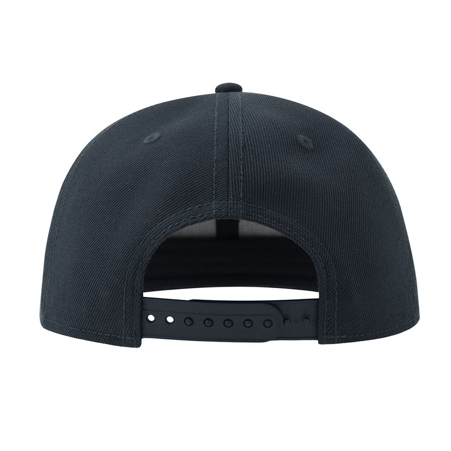 Бейсболка SNAP BACK-S, 6 клиньев, пластиковая застежка, темно-синий