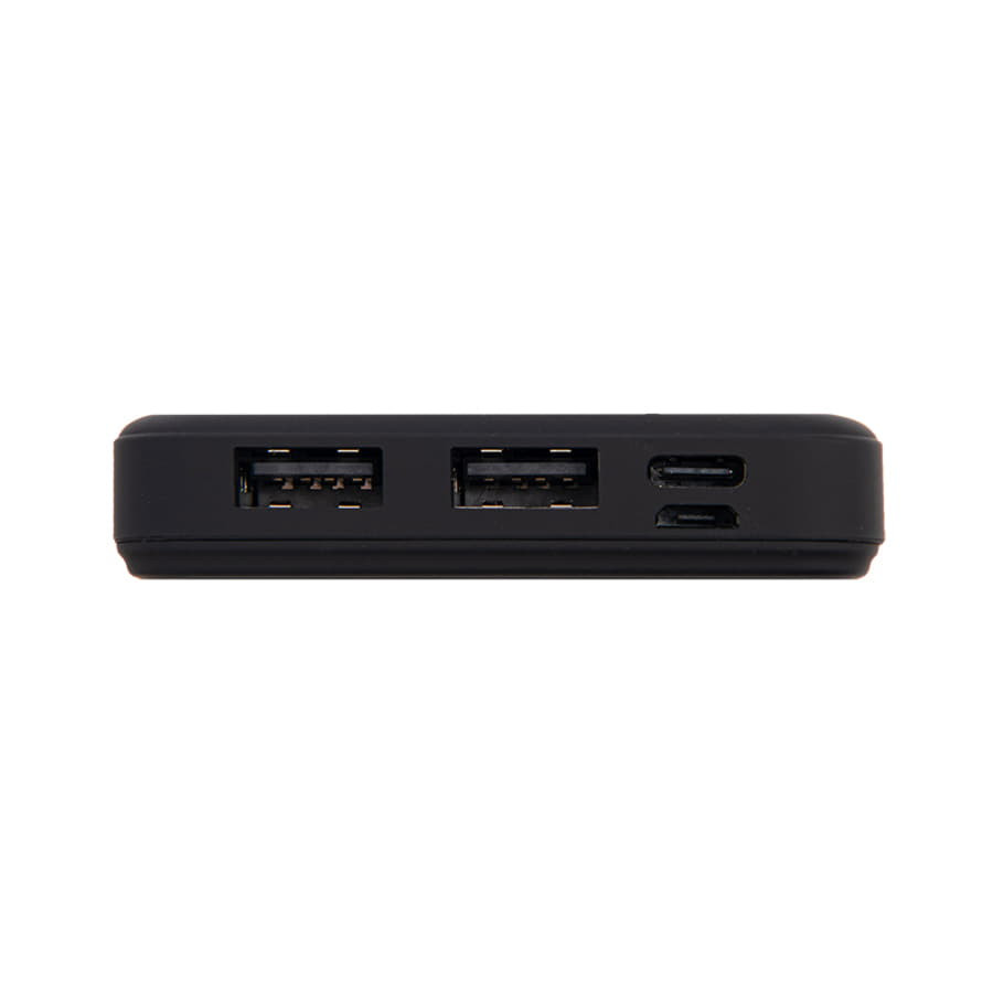 Универсальный аккумулятор Flash 10 (10000 мАч) с подсветкой и soft touch,синий,13,7х6,87х1,55 мм