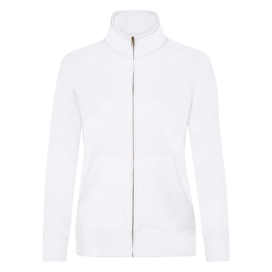 Толстовка женская LADY-FIT SWEAT JACKET 280, белый