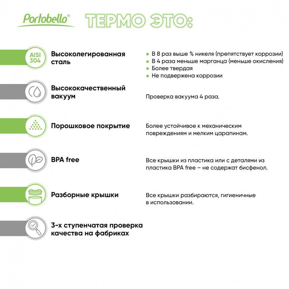 Термобутылка вакуумная герметичная Фреско (Fresco), зернистое покрытие